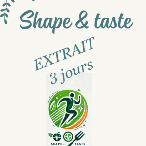 Extrait Shape & Taste